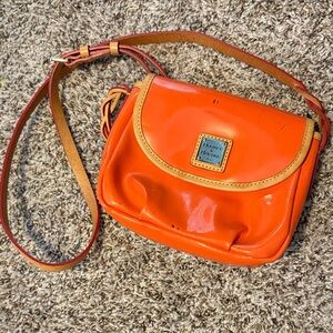 Dooney & Bourke Vibrant Orange Crossbody Bag